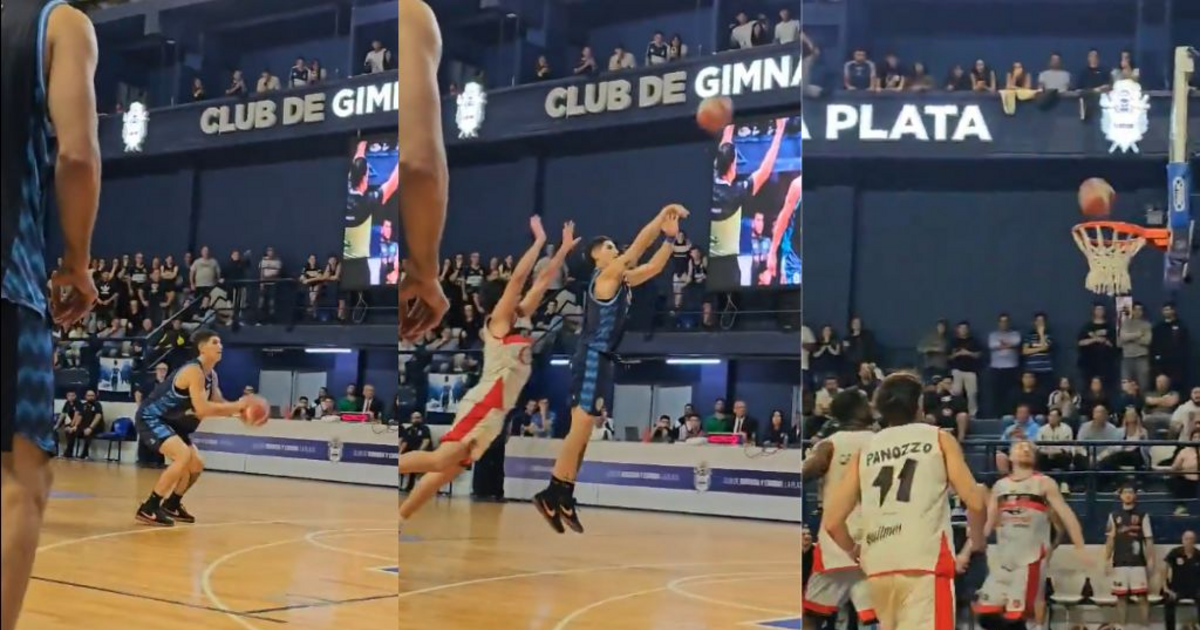 VIDEO.- Faltaban 2 segundos y desató la locura tripera: Boffelli y la alegría del básquet de Gimnasi