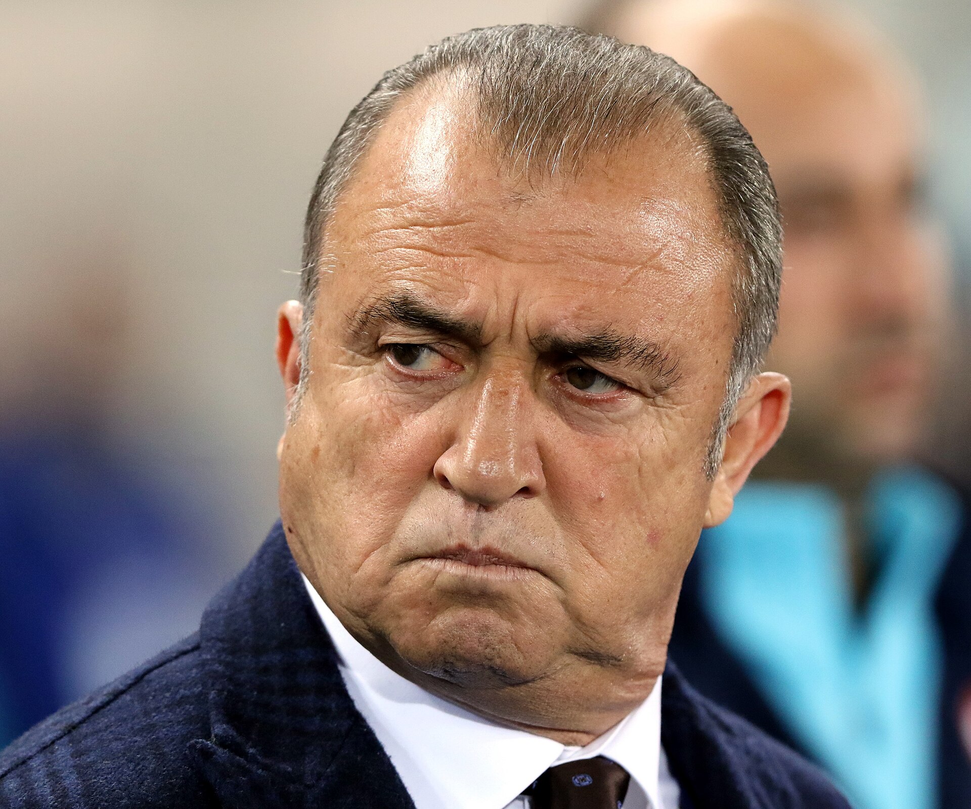 Friendly match – Austria (red shirts) vs. Turkey (blue shirts) 1–2 (1–1) on 2016-03-29 in Ernst-Happel-Stadion , Vienna – The photo shows Fatih Terim (headcoach) of Turkey national football team.