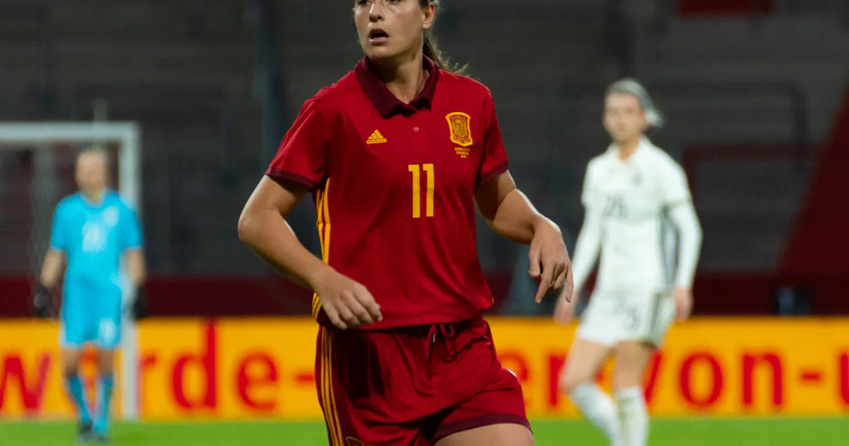 Alexia Putellas during a match vs Gemrany in November 2018
