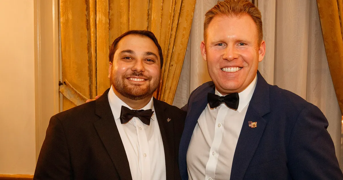 Peter Giunta and Andrew Giuliani