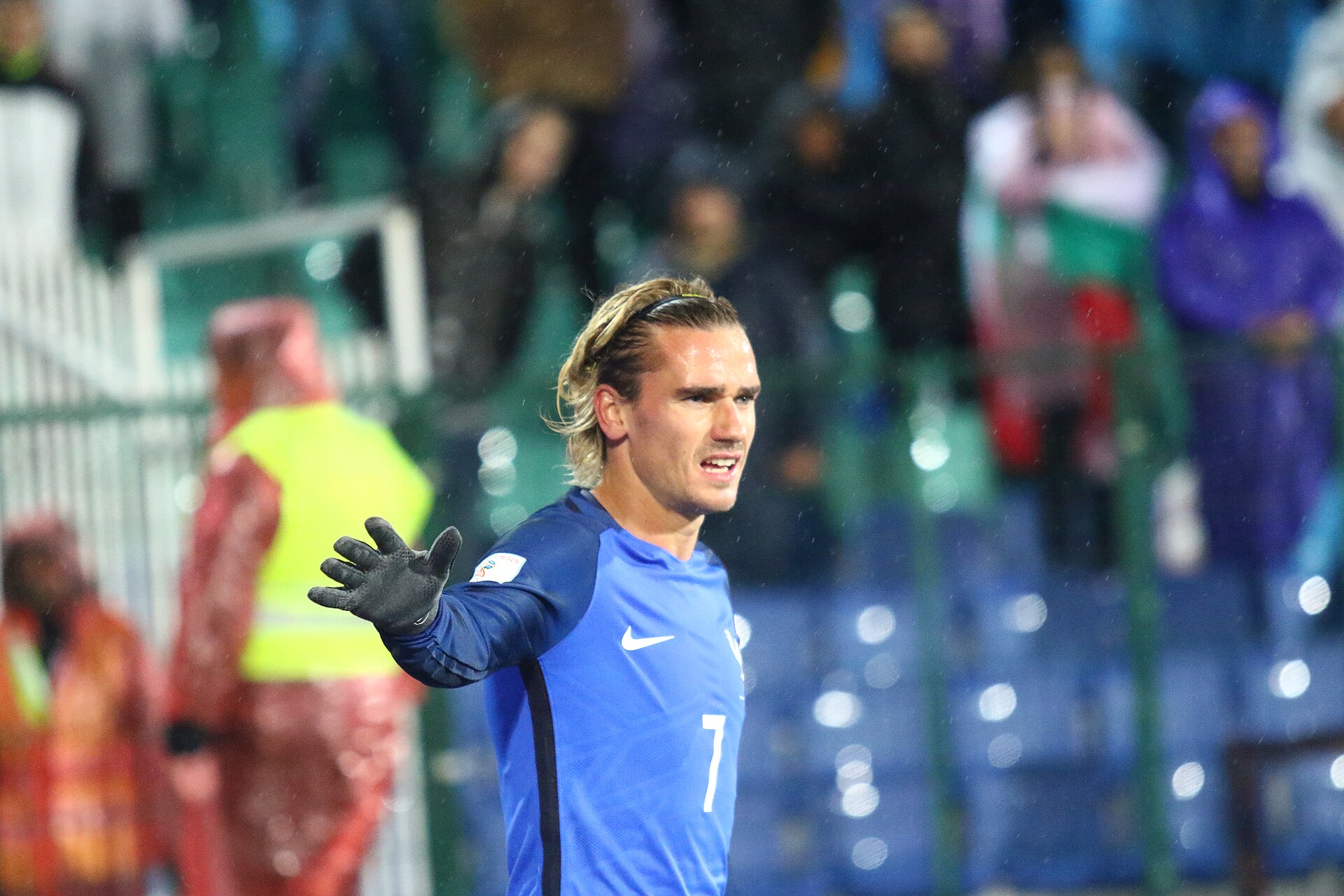 Antoine Griezmann (born 21 March 1991) is a French professional footballer who plays as a forward for Spanish club Barcelona and the France national team.