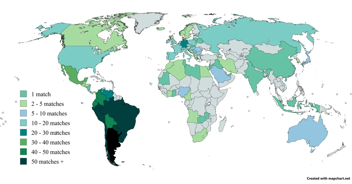 Lista de países que enfrentaron a Argentina en partidos de fútbol, hasta noviembre de 2020.