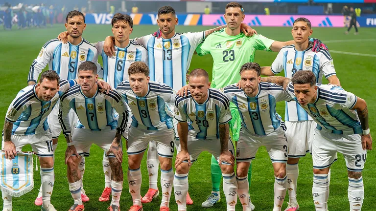 Argentina Starting XI during Argentina v Egypt at the 2026 FIFA World Cup