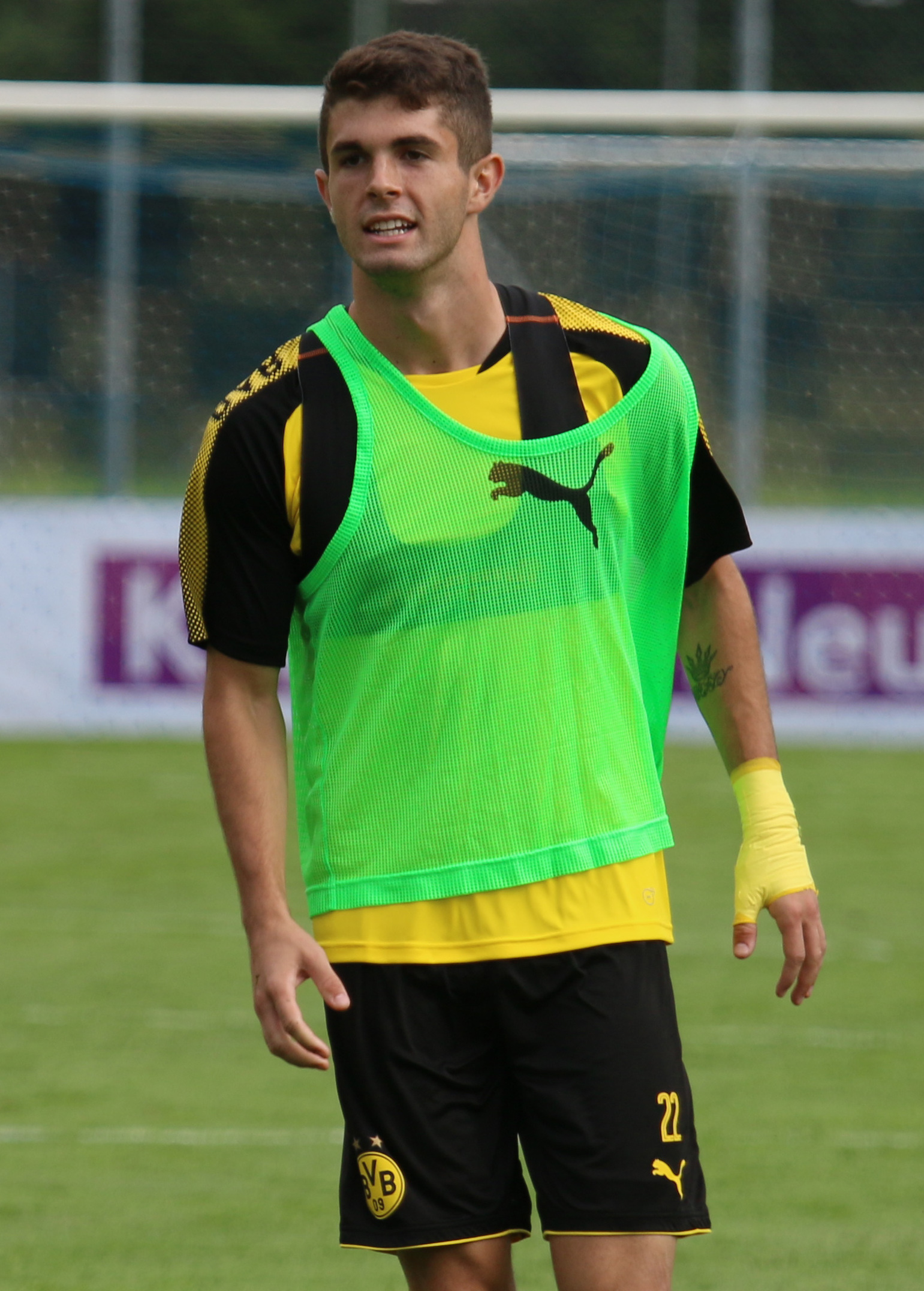 Christian Pulisic im BVB Trainingslager in Bad Ragaz 2017