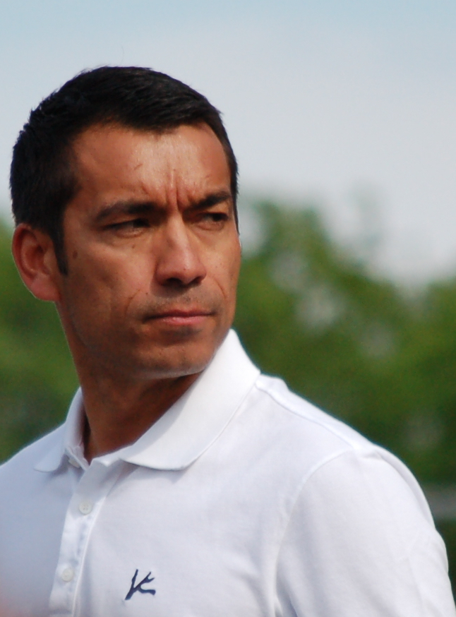 Huldiging Feyenoord-coach Giovanni van Bronckhorst in Krimpen aan den IJssel.