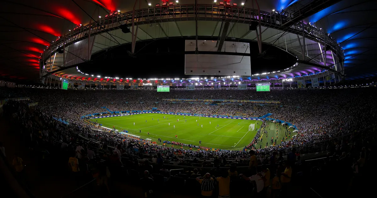 The final match of World Cup 2014 between Germany and Argentina 2014-07-13