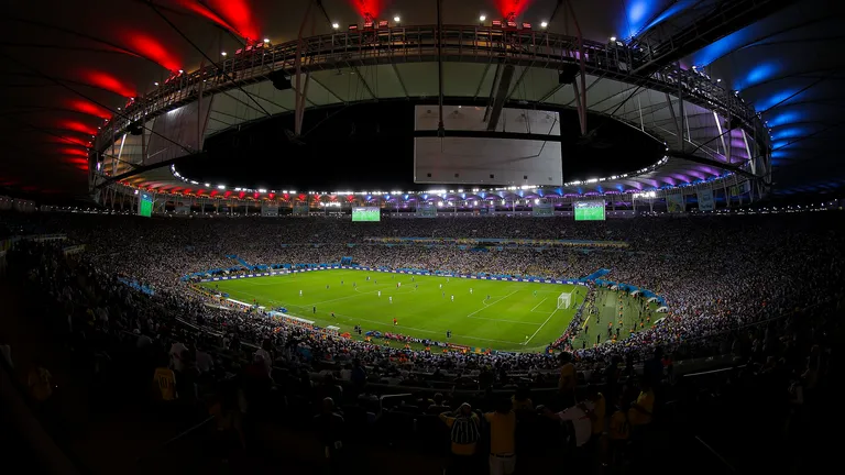 The final match of World Cup 2014 between Germany and Argentina 2014-07-13