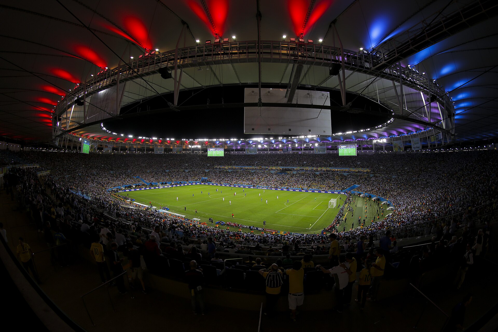 The final match of World Cup 2014 between Germany and Argentina 2014-07-13