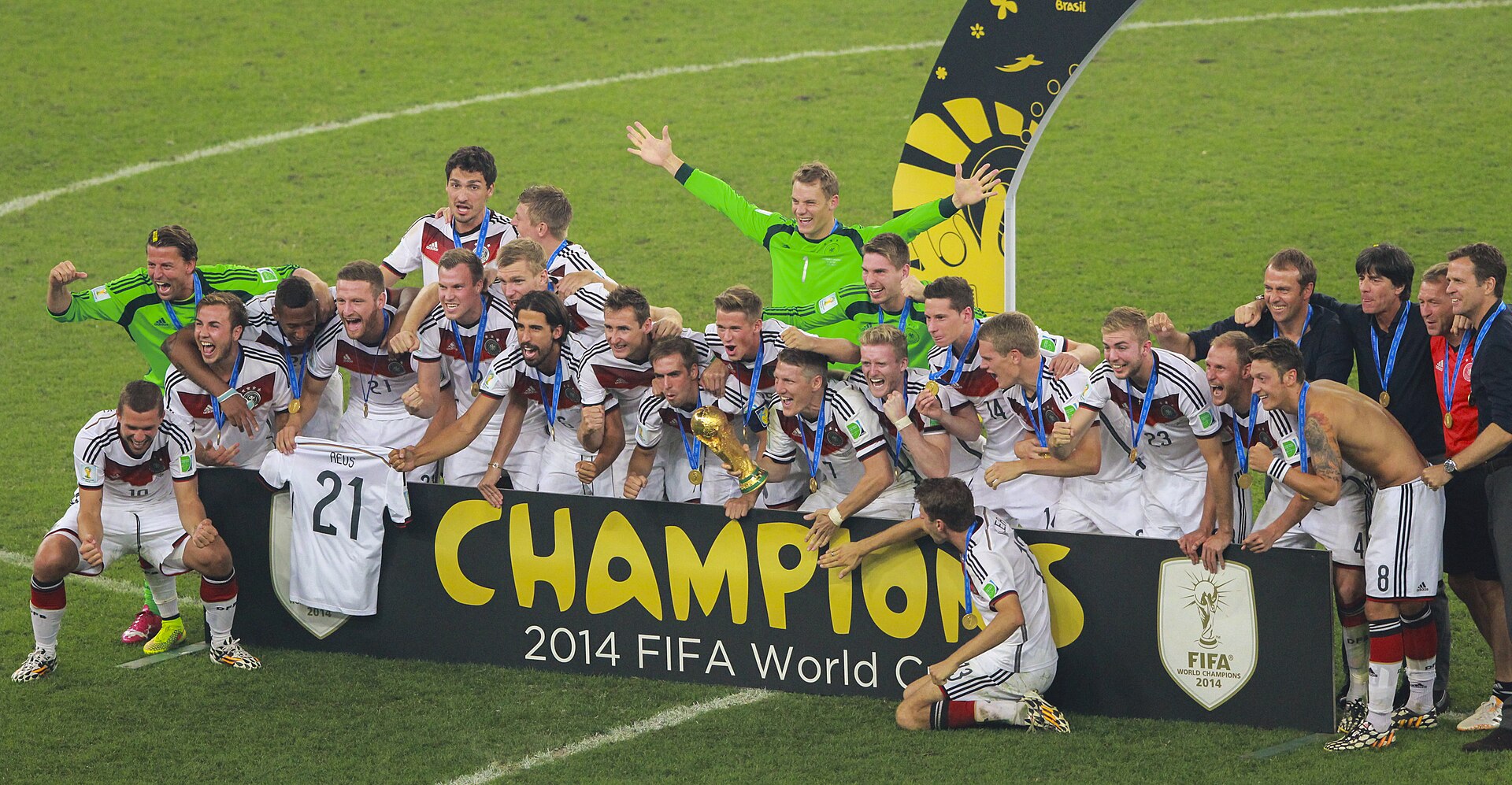 Germany, winner of the 2014 FIFA World Cup .
