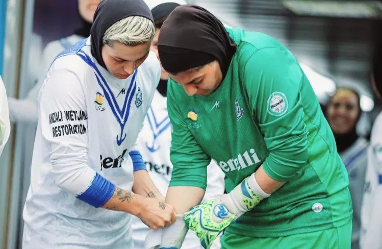 Iran women's football league 2022-2023 season. Iranian women's football in 2022.