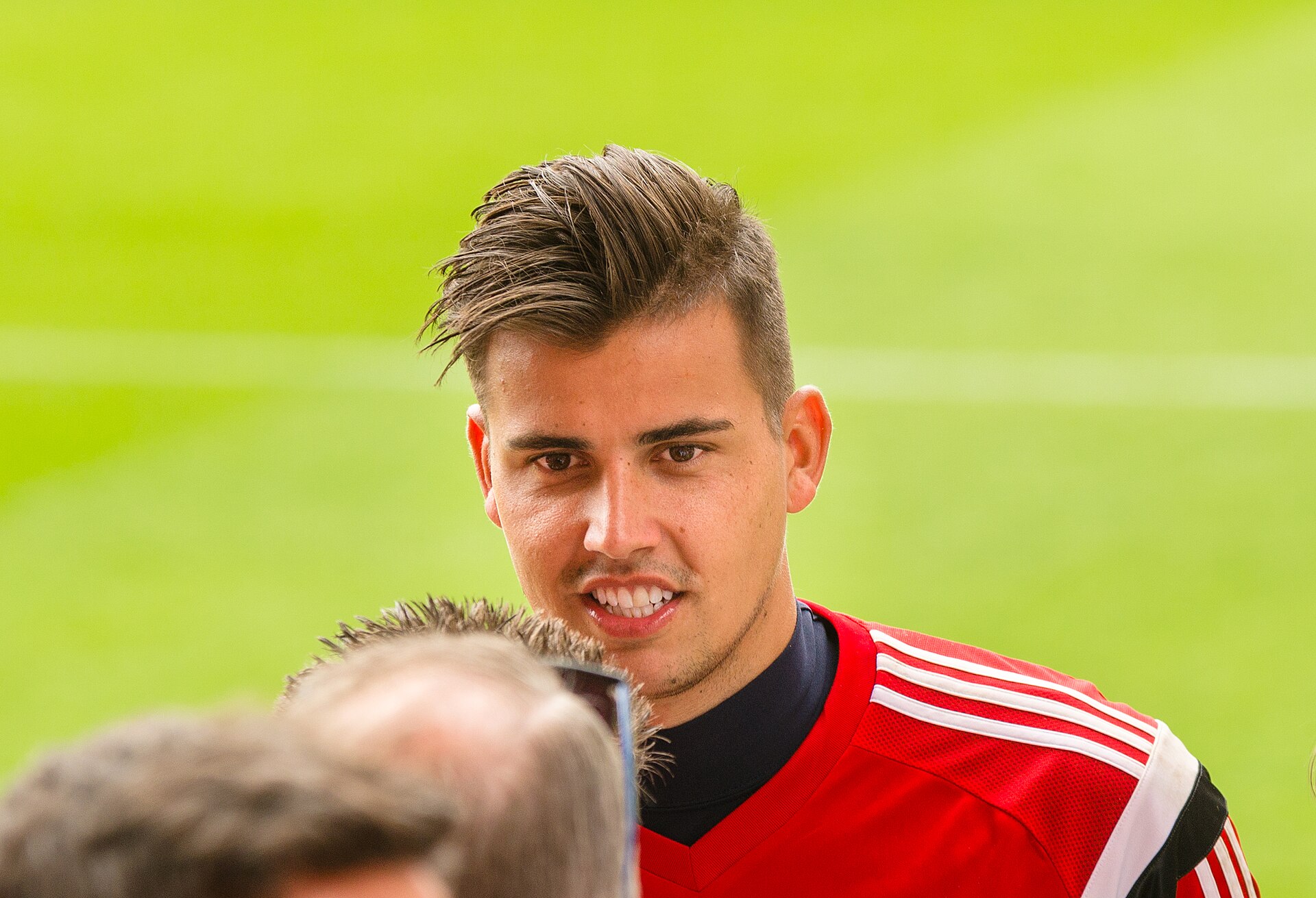Karl Darlow in training with Nottingham Forest