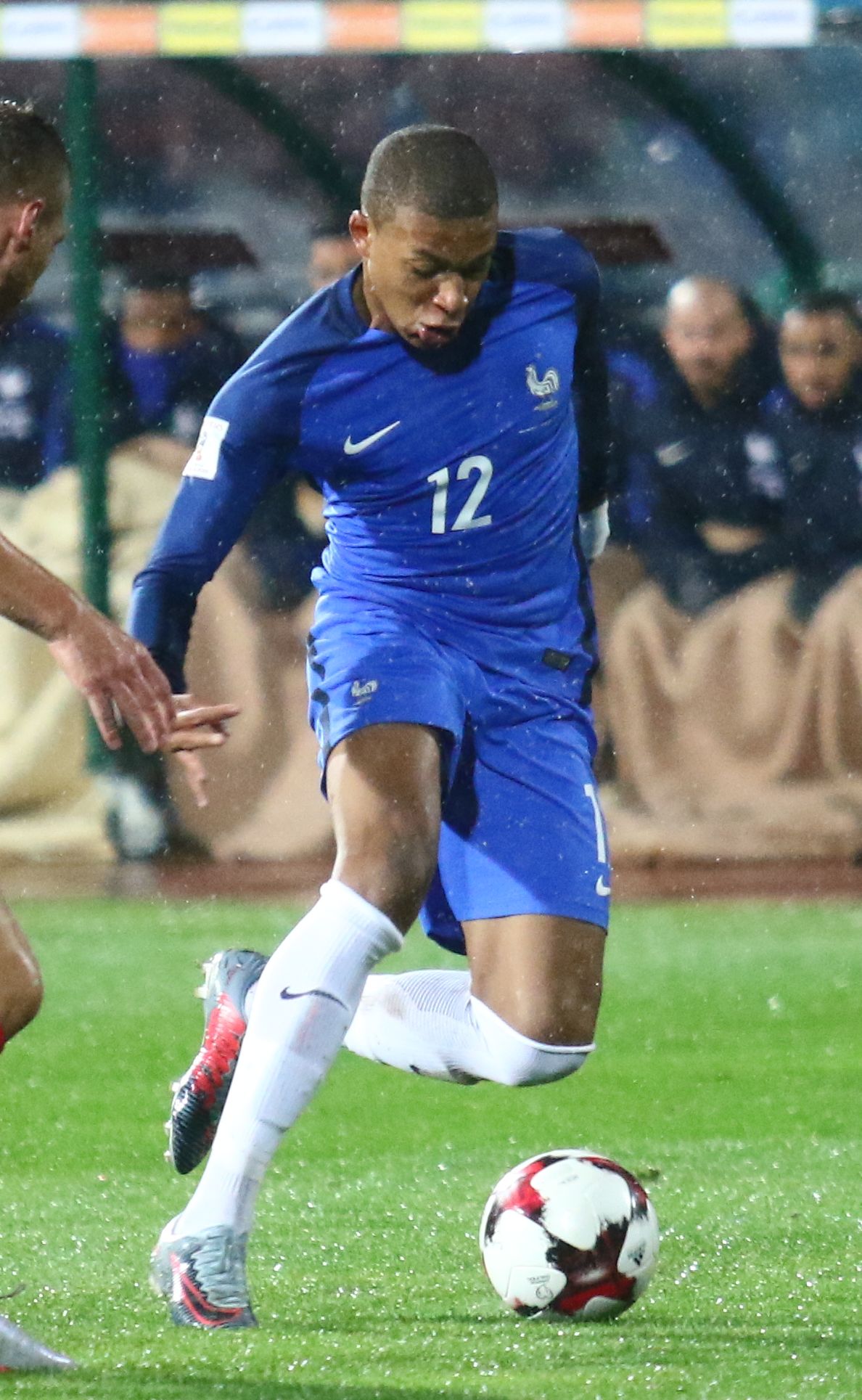 Kylian Sanmi Mbappé Lottin (French pronunciation: ​[kiljan (ə)mbape]; born 20 December 1998) is a French professional footballer who plays as a forward for Paris Saint-Germain, on loan from Monaco, and the France national team.