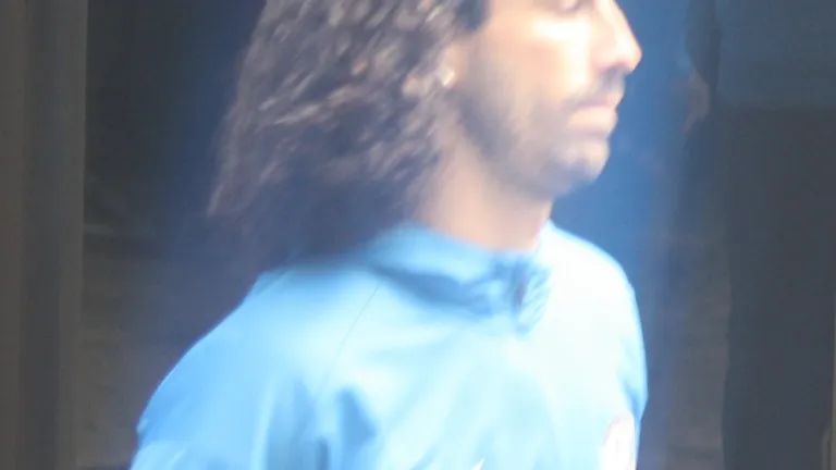 Marc Cucurella arriving at Craven Cottage prior to the Premier League match between Fulham and Chelsea on 20 April 2025.