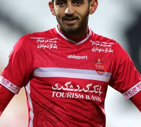 Mehdi Torabi in the match of Persepolis–Zobahan in December 2021