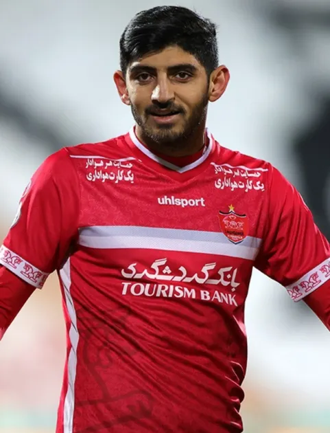 Mehdi Torabi in the match of Persepolis–Zobahan in December 2021