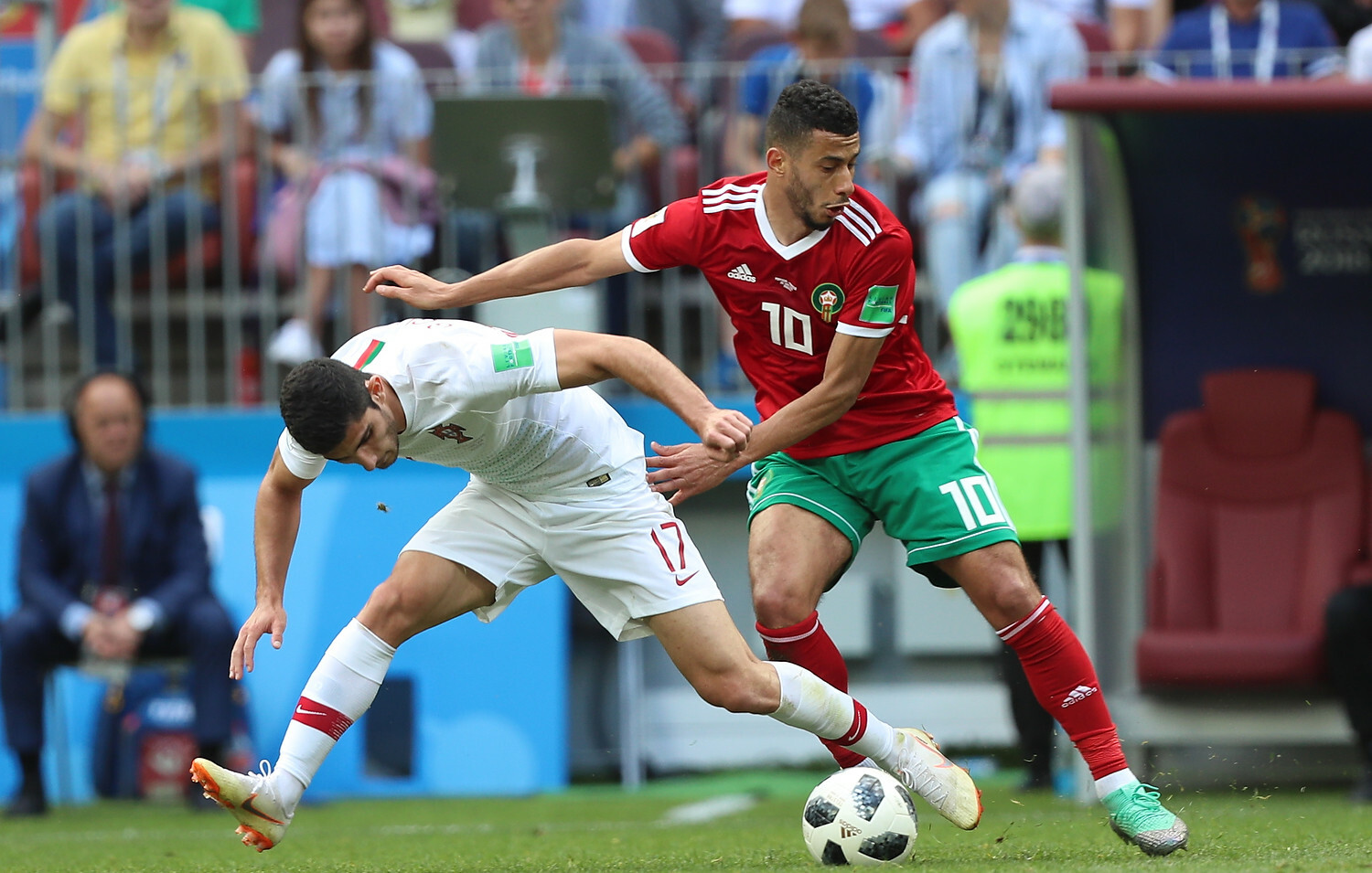 Portugal-Morocco match, 2018 FIFA World Cup