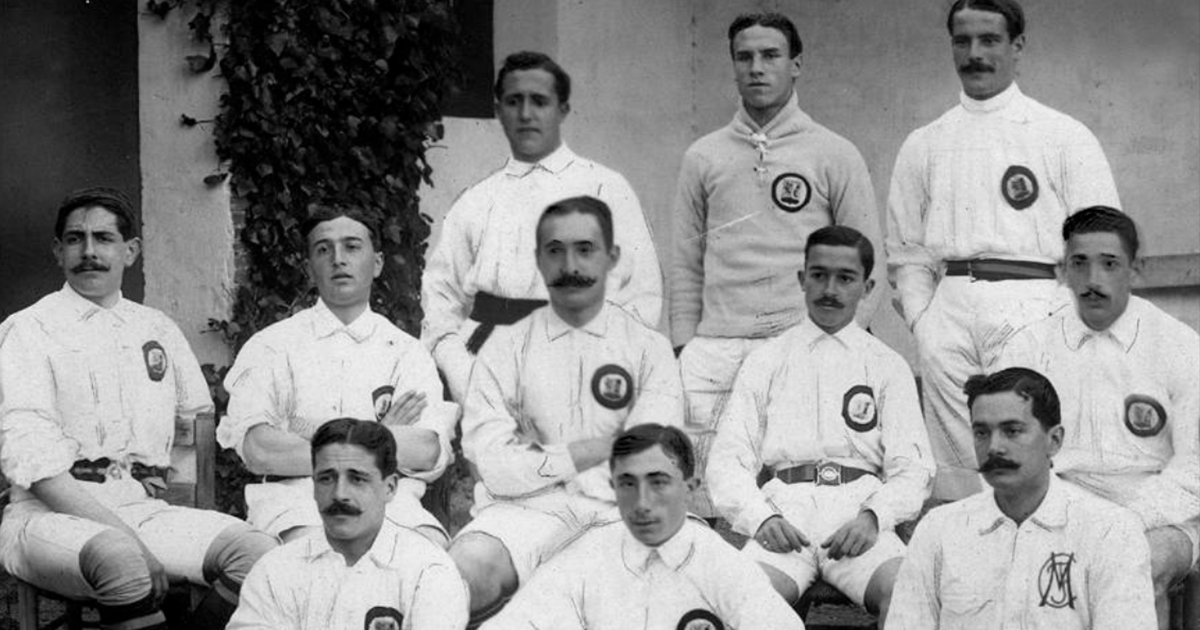 Real Madrid players in 1902-1908