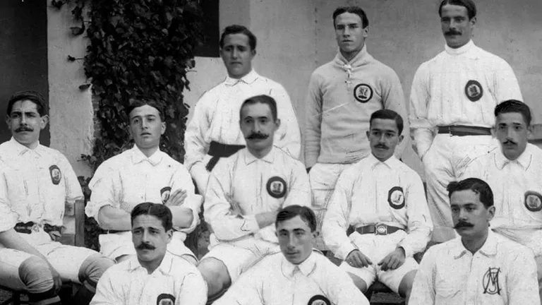 Real Madrid players in 1902-1908