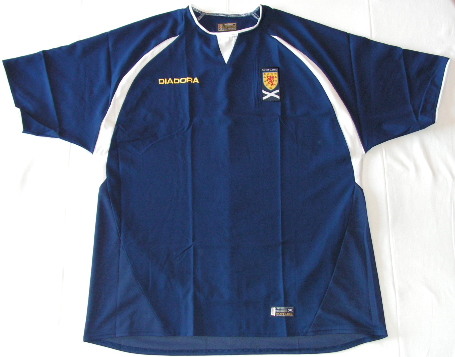 Scotland Football team home jersey 2004
