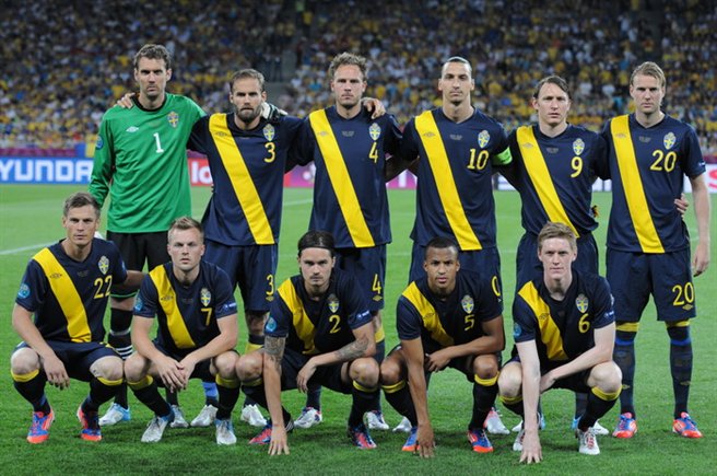 UEFA Euro 2012 match between Ukraine and Sweden that took place in Kiev. Final result was 2:1 (2xShevchenko - Ibrahimović)