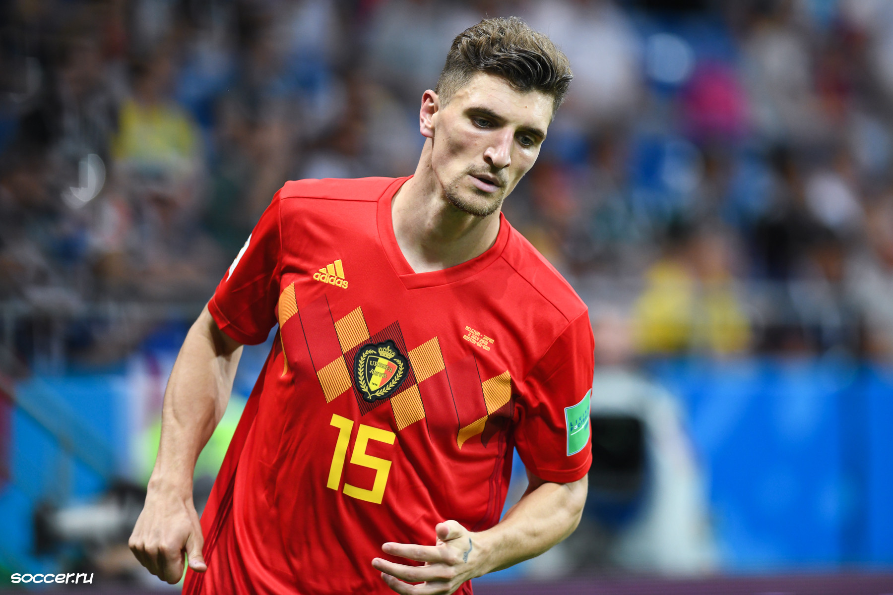 Thomas Meunier at the 2018 FIFA World Cup