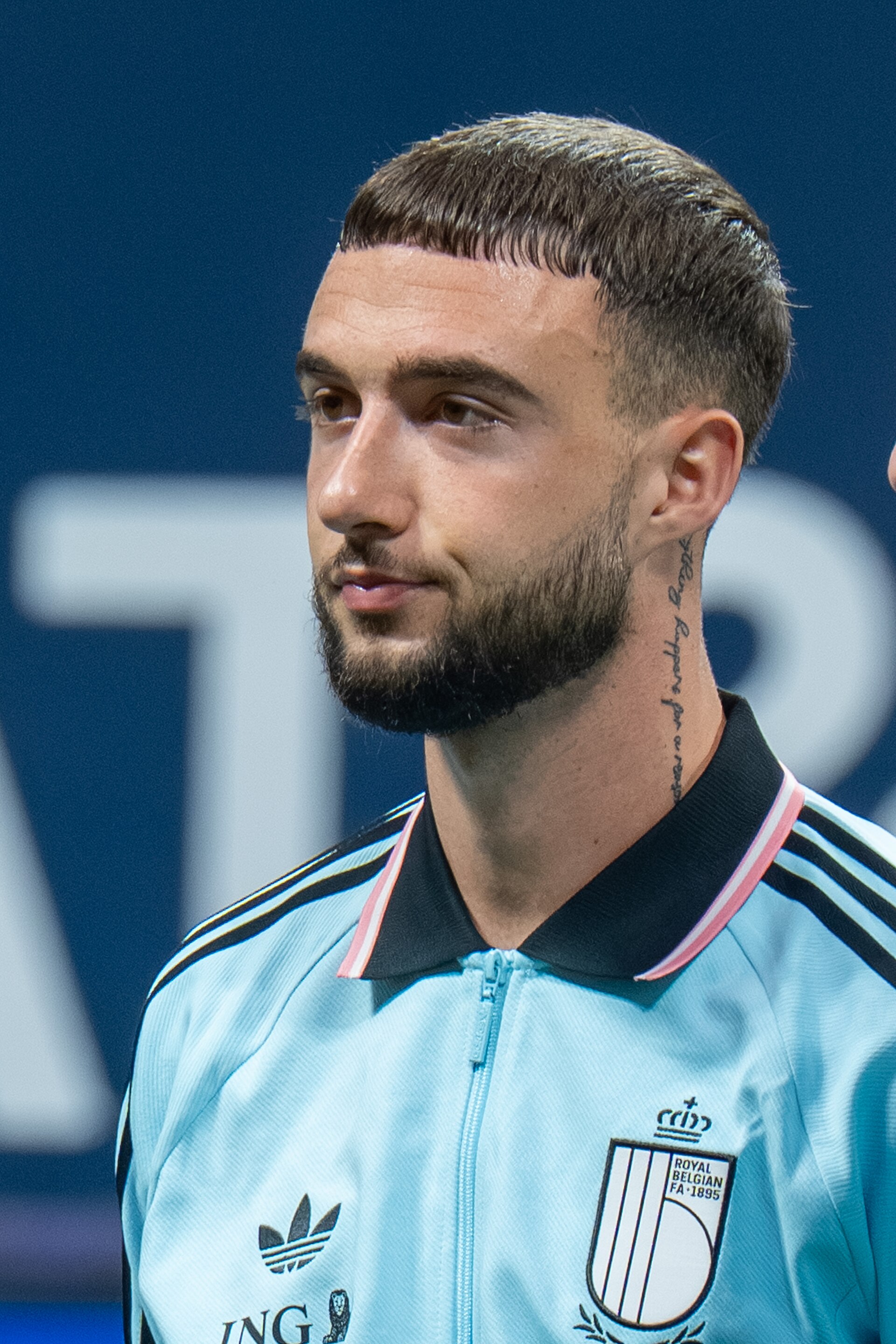 Zeno Debast during USMNT v Belgium on March 28 2026 at Mercedes-Benz Stadium in Atlanta, Georgia