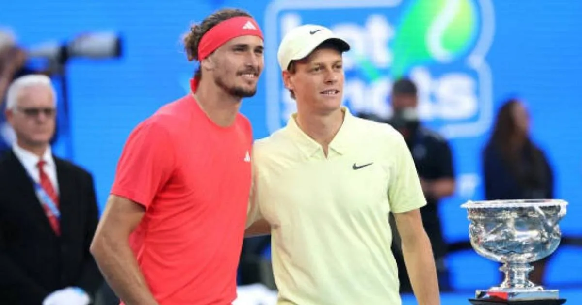 Sinner y Zverev, finalistas en Wimbleon