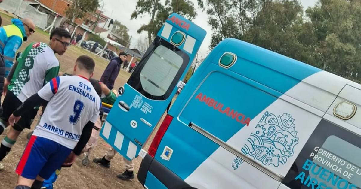 Una batalla campal en medio de un partido en Ensenada terminó con dos heridos