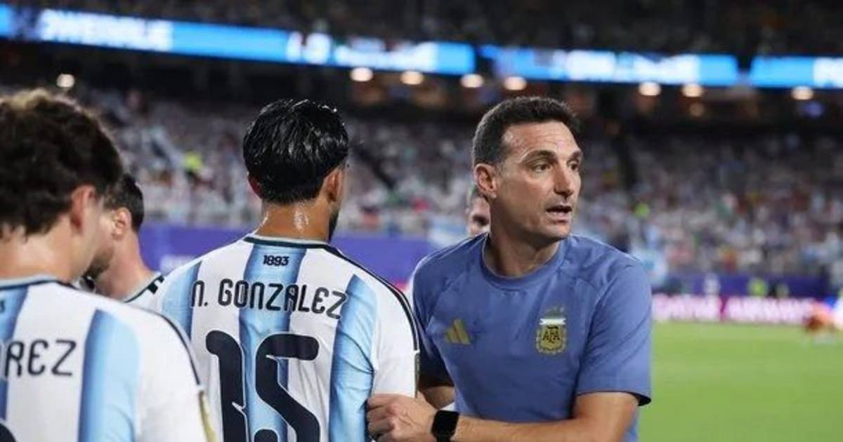 Scaloni recibió dos noticias importantes de cara al partido contra Austria