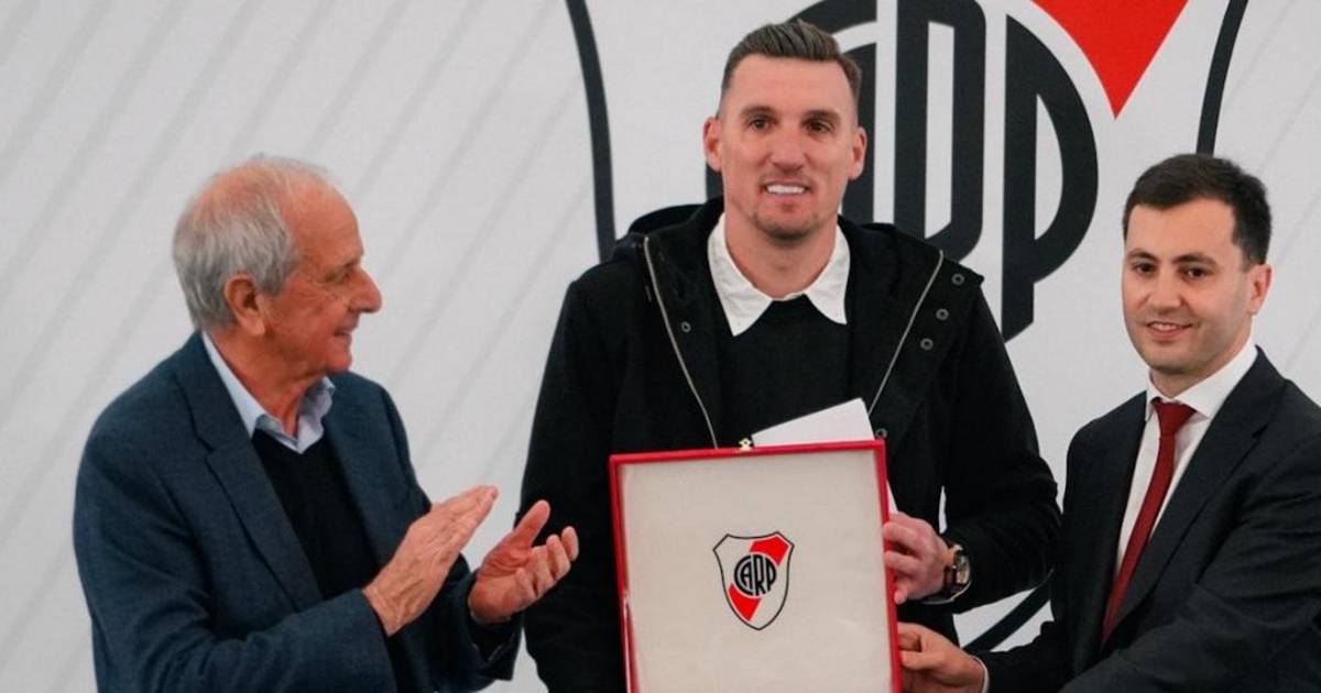 Emotiva despedida de River de Franco Armani