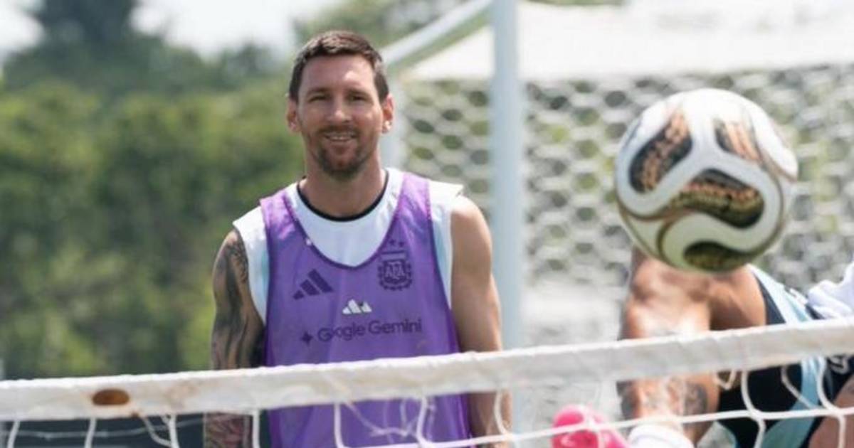 Messi se despidió del hogar de la Selección
