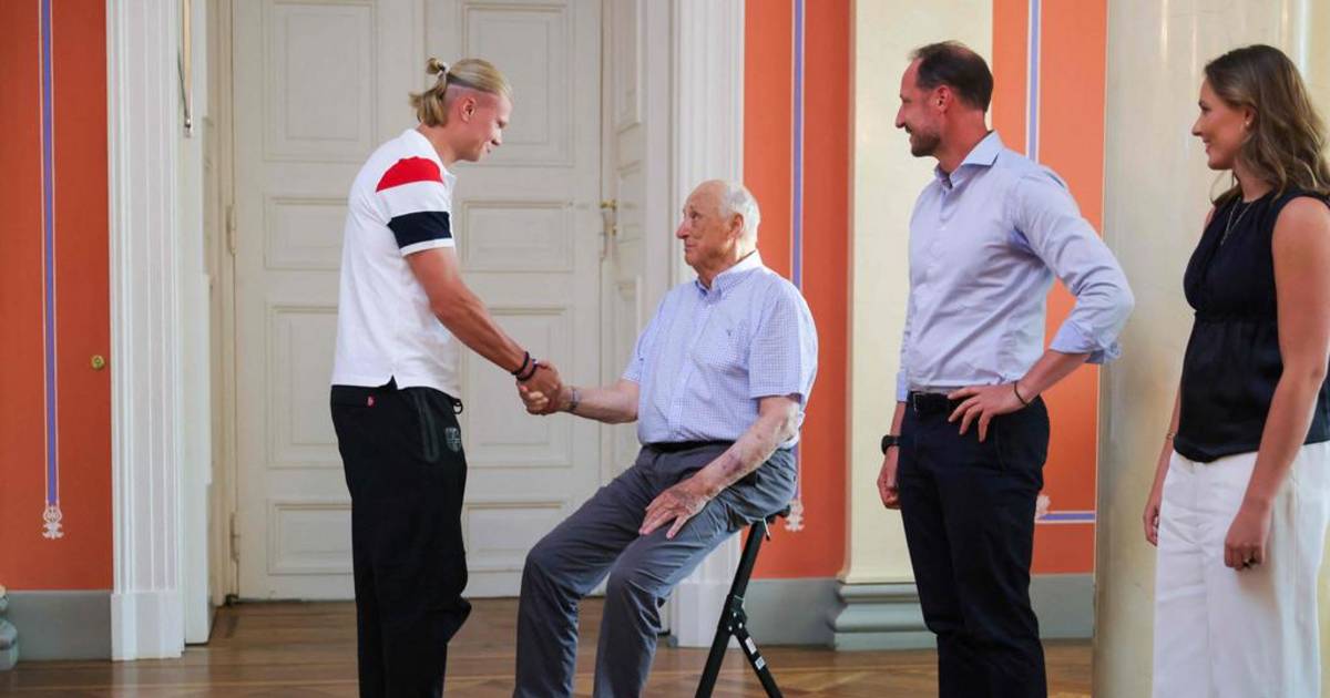 Los jugadores de Noruega convertidos en “héroes”