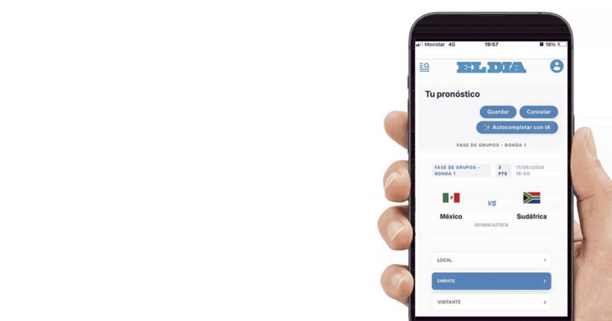 Jugá al PRODE del Mundial de EL DIA: sorteos exclusivos con premios espectaculares