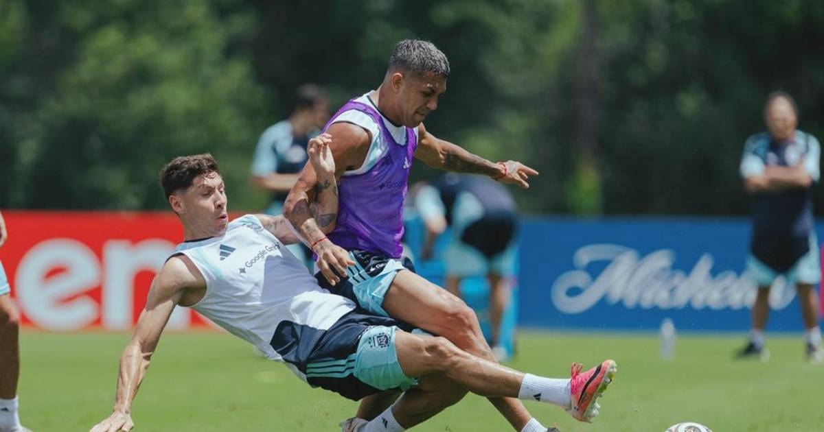 Argentina ajusta detalles y mantiene algunas dudas para definir el once titular