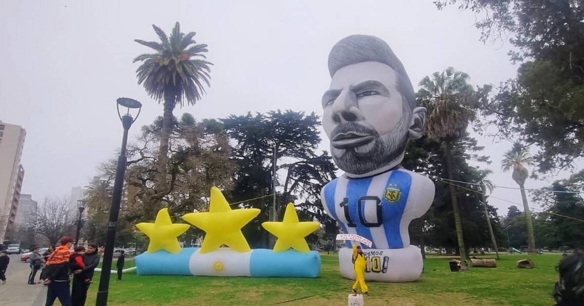 El Messi gigante en La Plata y las tres estrellas, en la previa de la final