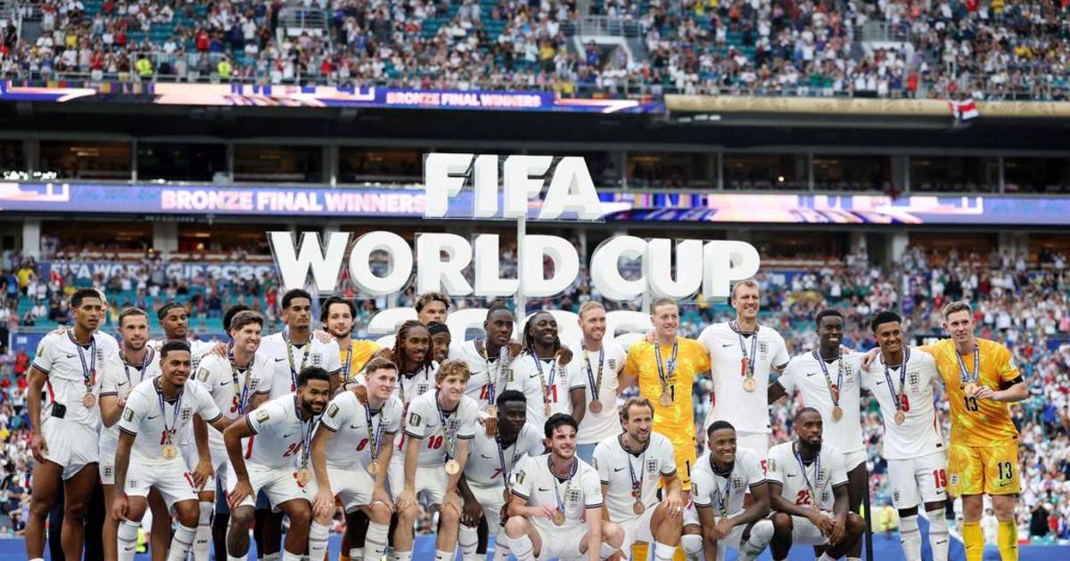 Lluvia de goles para que Inglaterra se suba al podio de la Copa del Mundo