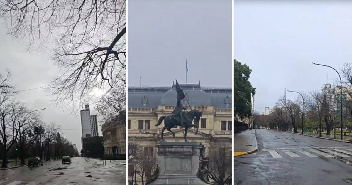 VIDEO. La Plata, desierta: calles vacías en la previa y durante de la final del Mundial