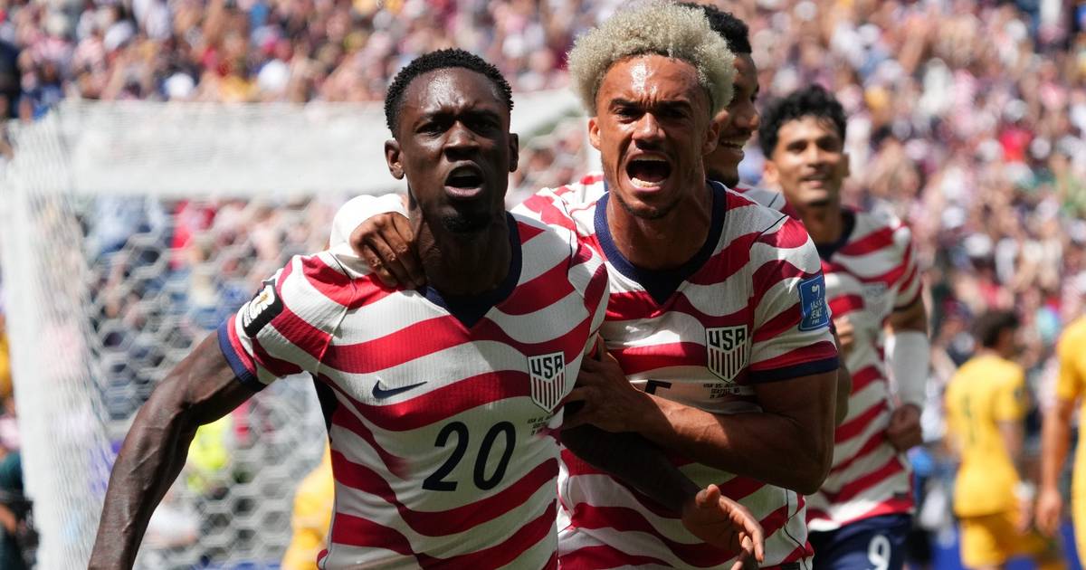 Estados Unidos venció a Australia por 2 a 0 y se clasificó a los 16avos de final del…