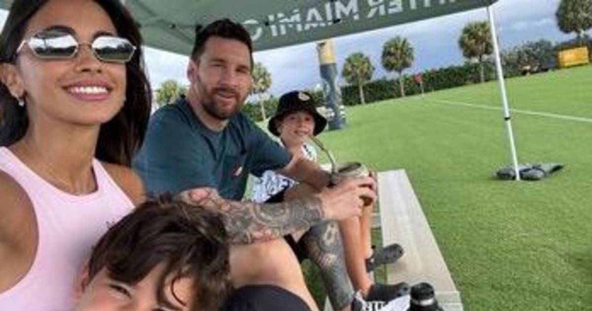 Con su familia, Messi evalúa volar a Rosario