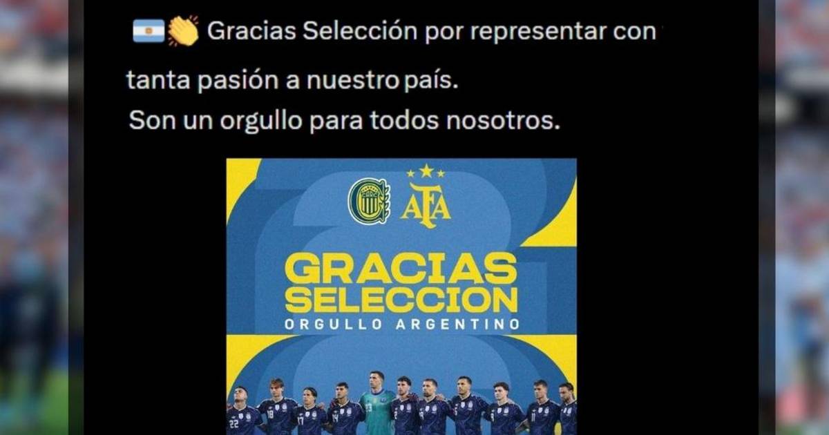 Central no incluyó al 10 en un posteo y ardió troya