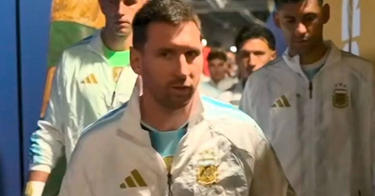Revelaron el video completo del vestuario de Argentina en la Final