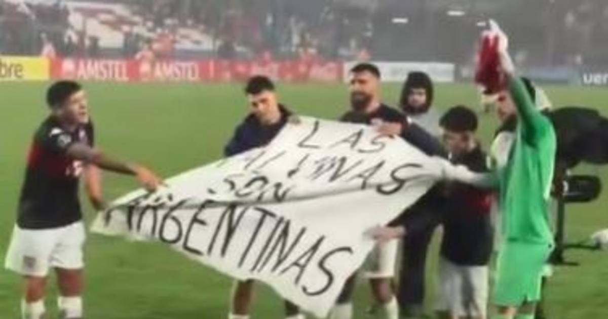 Tigre podría ser sancionado por la bandera de Malvinas