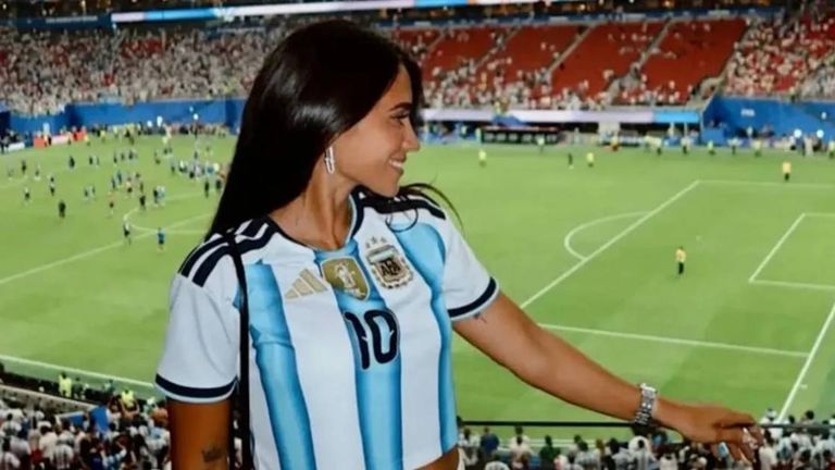 Antonella Roccuzzo sin piedad contra los anti Argentina: "A los de…