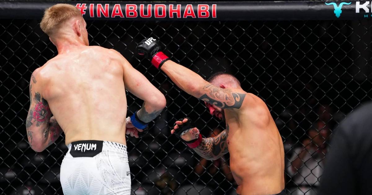 El platense Ponzinibbio perdió por KO en su regreso a la UFC