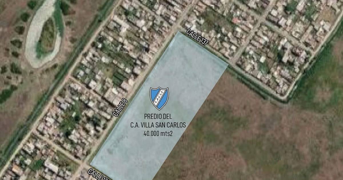 Histórico: Villa San Carlos tendrá un nuevo campo de deportes