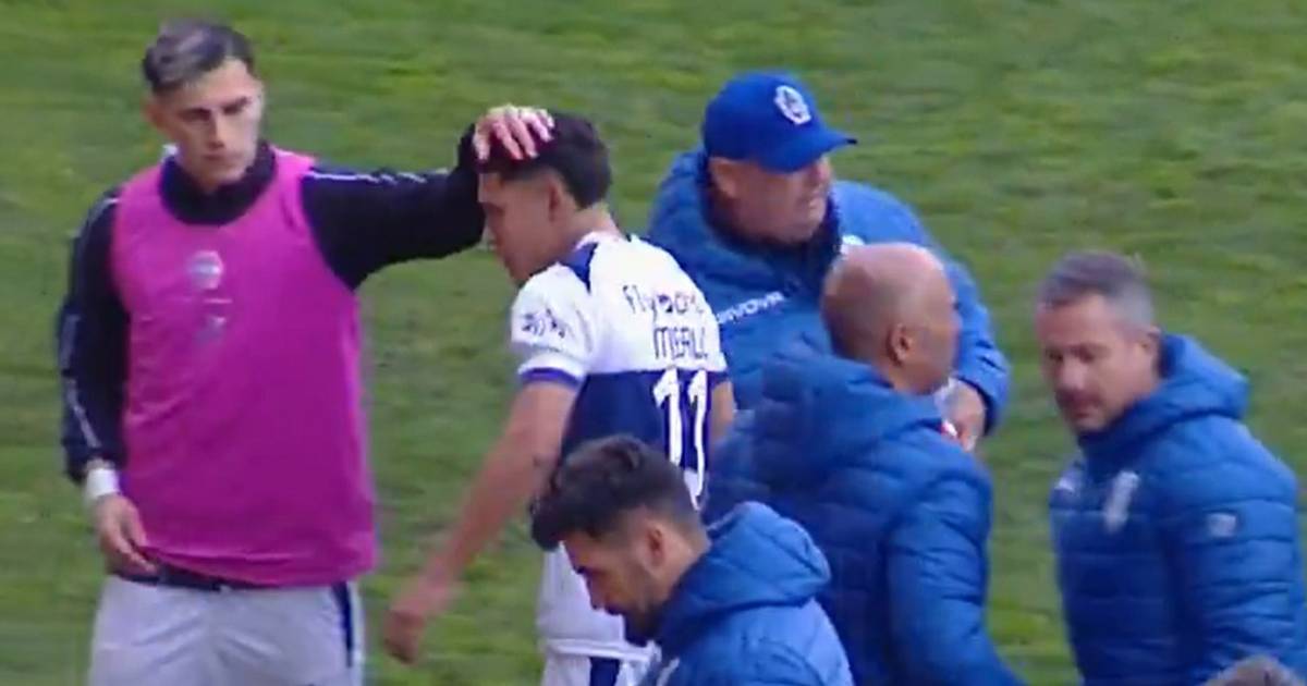 VIDEO. Jeremías Merlo salió tras una lesión y con lágrimas de impotencia