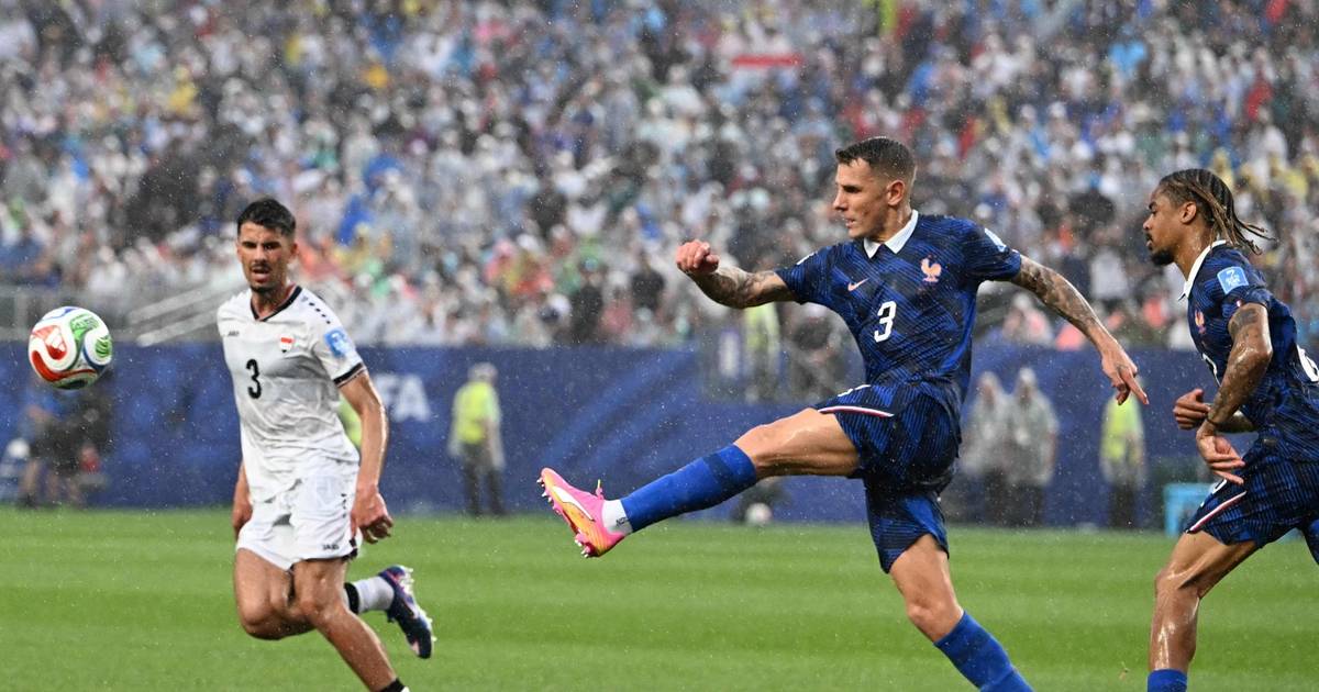 El partido entre Francia e Irak fue suspendido por alerta de tormenta eléctrica