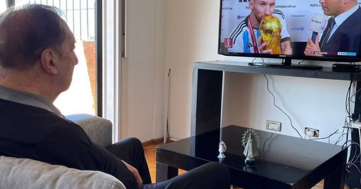 El hermano de Carlos Bilardo reveló cómo reacciona el Narigón cuando ve jugar a Messi
