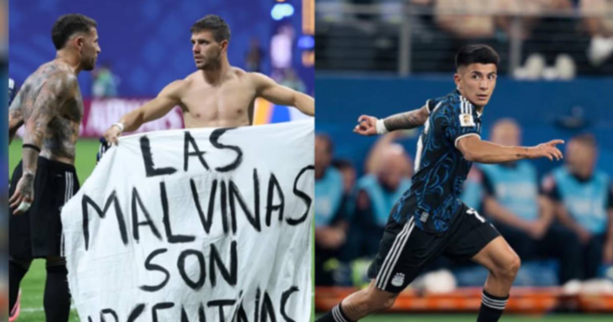 La historia detrás de la bandera de Malvinas ante Inglaterra: la confesión de Thiago…