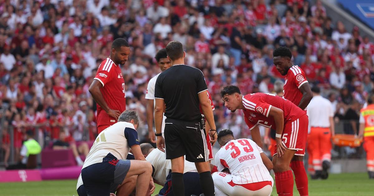 Musiala se desplomó durante un amistoso con el Bayern Munich: qué fue lo que le pasó